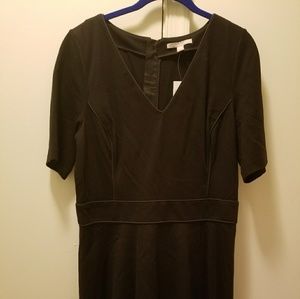 Black banana republic dress sz 16